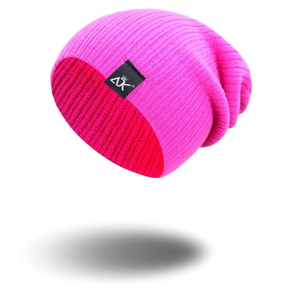 Gorro de Punto COKK para Mujer Hombre - Invierno Skullies Beanies