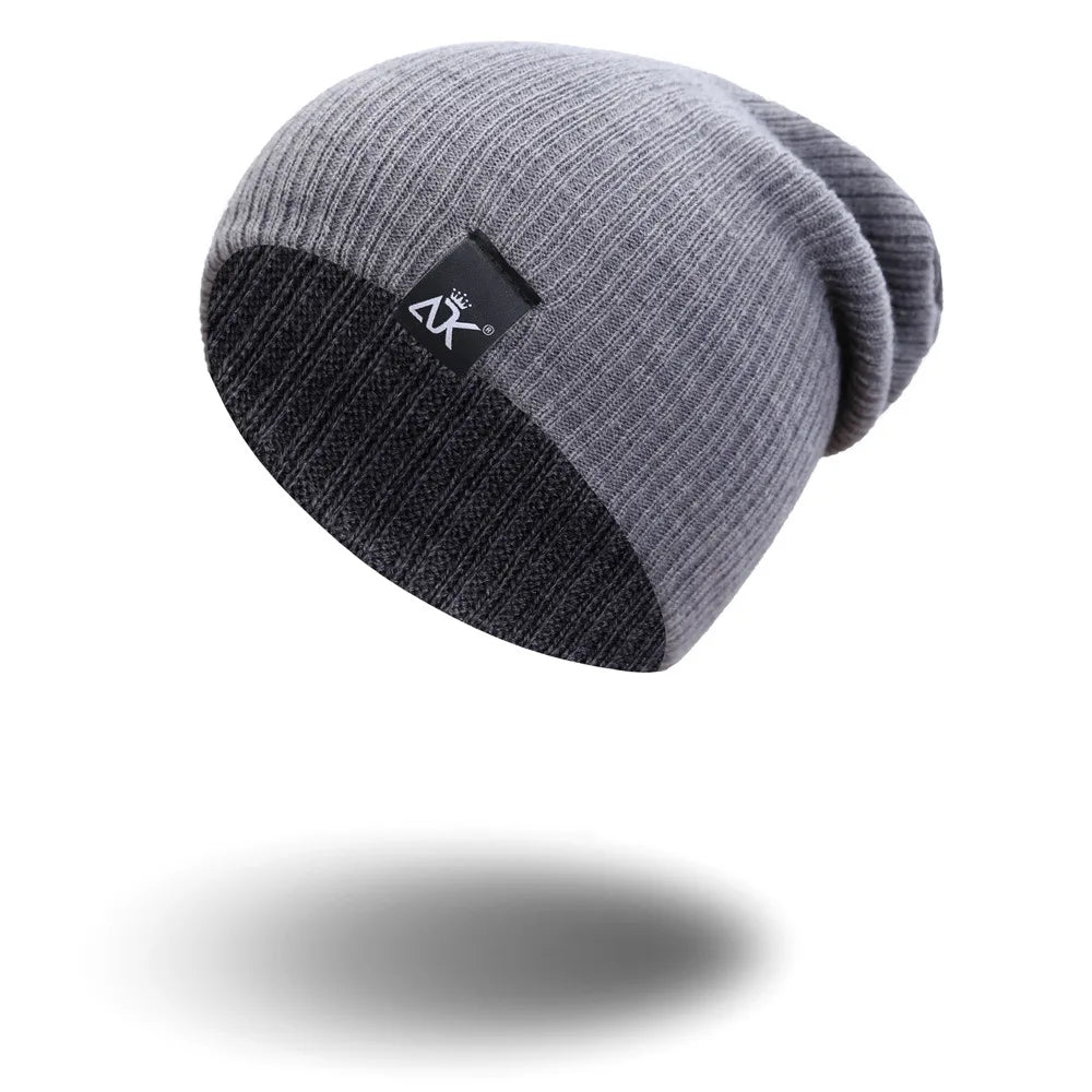 Gorro de Punto COKK para Mujer Hombre - Invierno Skullies Beanies