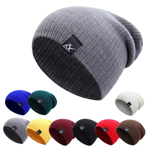 Gorro de Punto COKK para Mujer Hombre - Invierno Skullies Beanies