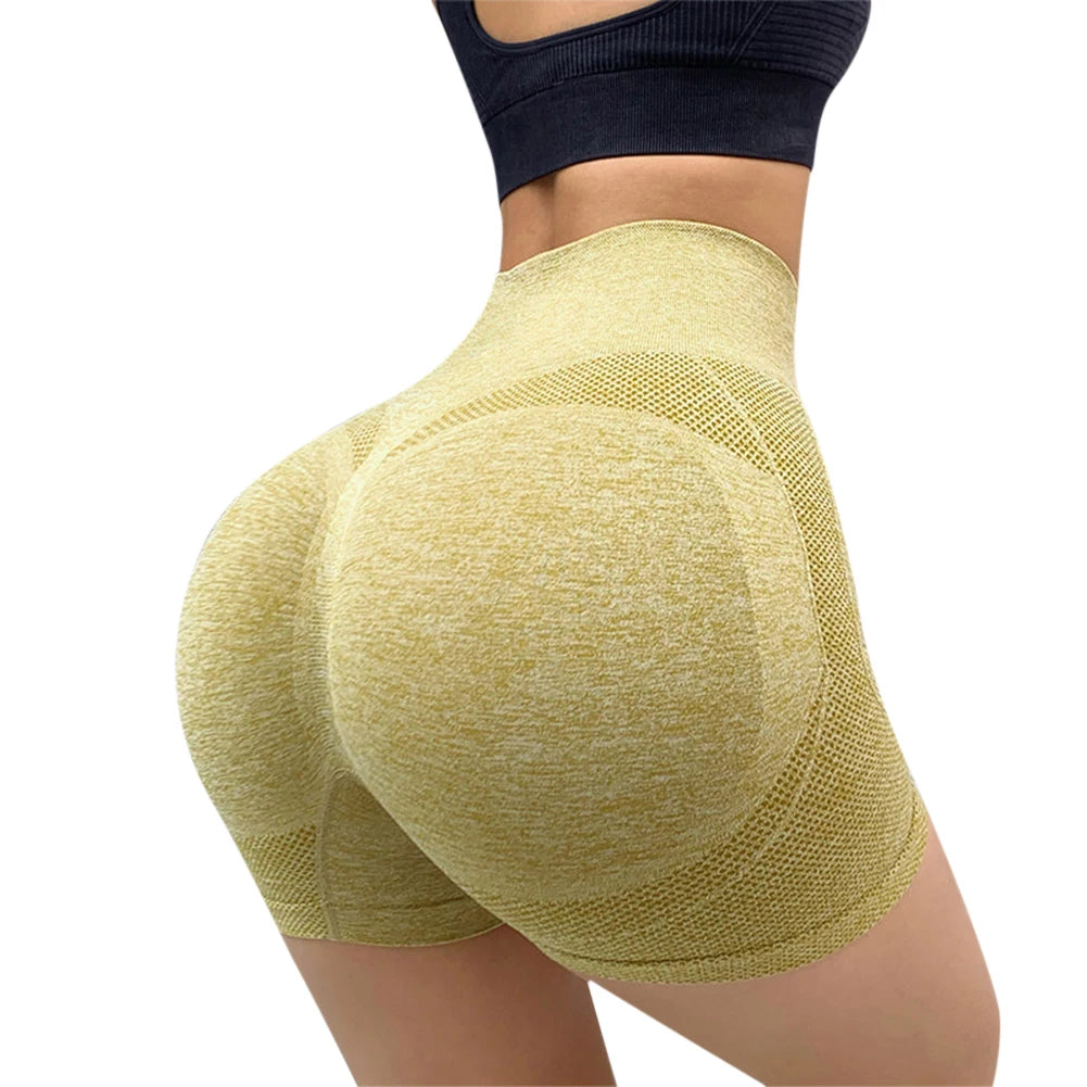 Shorts de Yoga para Mujer de Cintura Alta