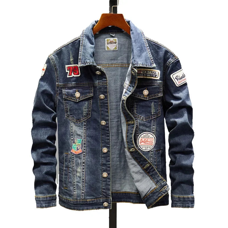 Chaqueta Denim de Moda para Hombre