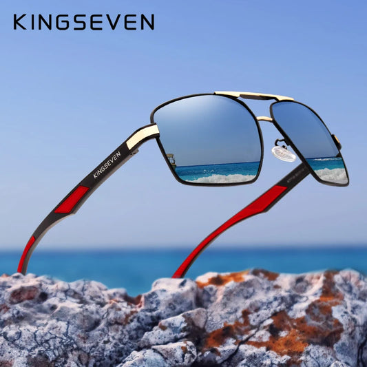 Gafas de sol de aluminio KINGSEVEN polarizadas - Modelo exclusivo